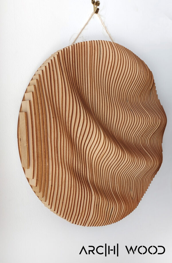 Ξύλινο διακοσμητικό τοίχου-Sheet Circle - Image 3