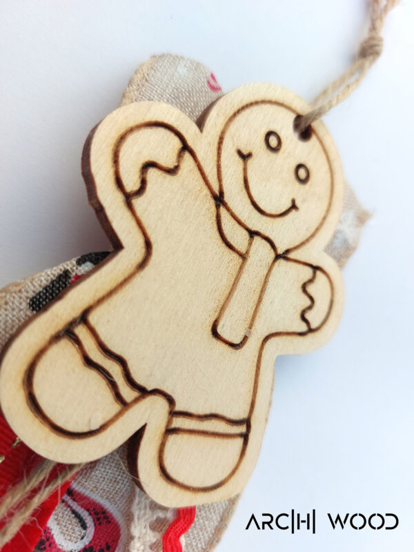 Ξύλινο διακοσμητικό -GINGER BREAD MAN
